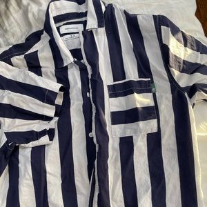 Urban outfitters stripe button down (medium)
